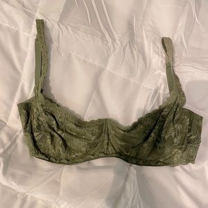 Cosabella green balconette bra (36e)